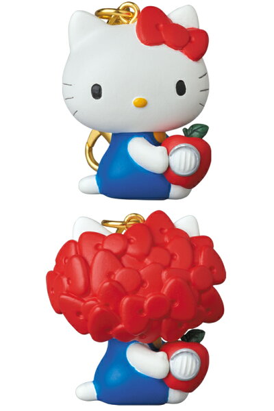 KEYCHAIN UNDERCOVER HELLO KITTY WITH GILAPPLE ノーマルフェイス／リボンフェイスノーマルフェイス
