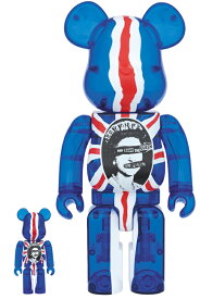 BE@RBRICK God Save The Queen Clear Ver. 100％ & 400％