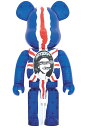 BE@RBRICK God Save The Queen Clear Ver. 1000％ ランキングお取り寄せ