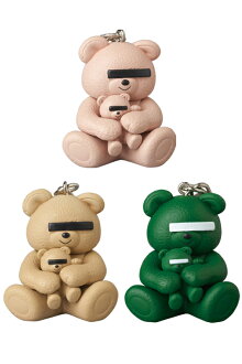 KEYCHAINUNDERCOVERBEARPINK/GREEN/BEIGE