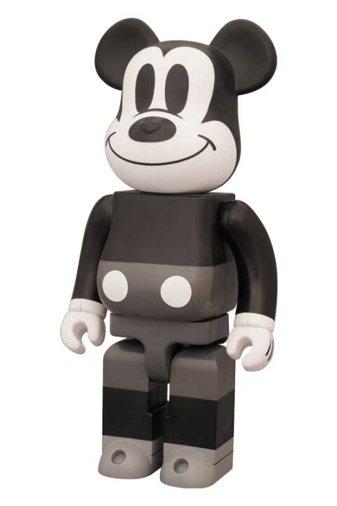 楽天市場】BE@RBRICK（ベアブリック） 400% ミッキーマウス 白黒版 