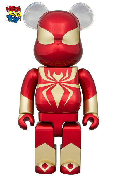 【メディコム・トイ公式】BE@RBRICK IRON SPIDER 400％ スパイダーマン SPIDER-MAN MARVEL マーベル ベアブリック MEDICOM TOY メディコムトイ フィギュア コレクションフィギュア ギフト プレゼント アベンジャーズ エンドゲーム インフィニティ・ウォー