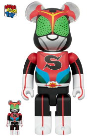 楽天スーパーセール限定販売【メディコム・トイ公式】BE@RBRICK 仮面ライダーストロンガー 100％ & 400％ ベアブリック MEDICOM TOY メディコムトイ フィギュア コレクションフィギュア ギフト プレゼント