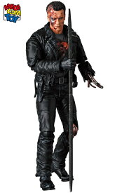 【メディコム・トイ公式】MAFEX T-800 (T2:BATTLE DAMAGE Ver.) ターミネーター マフェックス MEDICOM TOY メディコムトイ アクションフィギュア 可動フィギュア コレクションフィギュア ギフト プレゼント