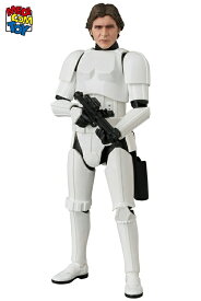【メディコム・トイ公式】MAFEX HAN SOLO(TM)（STORMTROOPER DISGUISE） ハンソロ スターウォーズ STARWARS マフェックス MEDICOM TOY メディコムトイ アクションフィギュア 可動フィギュア コレクションフィギュア ギフト プレゼント