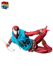 【メディコム・トイ公式】MAFEX SCARLET SPIDER(COMIC Ver.) Ver.2.0 スパイダーマン MARVEL マーベル マフェックス MEDICOM TOY メディコムトイ アクションフィギュア 可動フィギュア コレクションフィギュア ギフト プレゼント