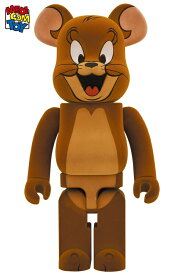 【メディコム・トイ公式】BE@RBRICK JERRY フロッキー Ver. 1000％（TOM AND JERRY） ベアブリック MEDICOM TOY メディコムトイ フィギュア コレクションフィギュア ギフト プレゼント