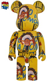 【メディコム・トイ公式】BE@RBRICK Andy Warhol × JEAN-MICHEL BASQUIAT #3 1000％ ベアブリック MEDICOM TOY メディコムトイ フィギュア コレクションフィギュア ギフト プレゼント