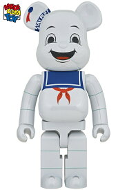 【メディコム・トイ公式】BE@RBRICK STAY PUFT MARSHMALLOW MAN WHITE CHROME Ver. 1000％ ベアブリック MEDICOM TOY メディコムトイ フィギュア コレクションフィギュア ギフト プレゼント