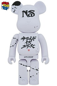 【メディコム・トイ公式】BE@RBRICK × NAS × APPLEBUM BE@RBRICK 1000％ ベアブリック MEDICOM TOY メディコムトイ フィギュア コレクションフィギュア ギフト プレゼント
