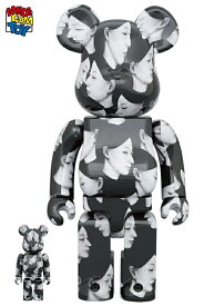 【メディコム・トイ公式】BE@RBRICK BLACK Scandal Yohji Yamamoto × 内田すずめ × S.H.I.P&crew 私の中の私たち 100％ & 400％ ベアブリック MEDICOM TOY メディコムトイ フィギュア コレクションフィギュア ギフト プレゼント