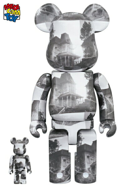 【メディコム・トイ公式】BE@RBRICK BATES MANSION 100％ & 400％ ベイツ・マンション ベアブリック MEDICOM TOY メディコムトイ フィギュア コレクションフィギュア ギフト プレゼント