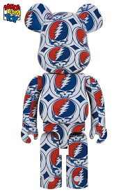 【メディコム・トイ公式】BE@RBRICK GRATEFUL DEAD 1000％ (STEAL YOUR FACE) ベアブリック MEDICOM TOY メディコムトイ フィギュア コレクションフィギュア ギフト プレゼント