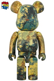 【メディコム・トイ公式】BE@RBRICK PUSHEAD #5 GOLD 1000％ ベアブリック MEDICOM TOY メディコムトイ フィギュア コレクションフィギュア ギフト プレゼント