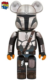 【メディコム・トイ公式】BE@RBRICK THE MANDALORIAN CHROME Ver. 1000％ ベアブリック MEDICOM TOY メディコムトイ フィギュア コレクションフィギュア ギフト プレゼント