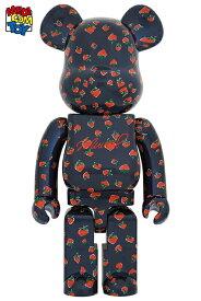 【メディコム・トイ公式】BE@RBRICK MUVEIL "Strawberry Pattern" 1000％ ベアブリック MEDICOM TOY メディコムトイ フィギュア コレクションフィギュア ギフト プレゼント