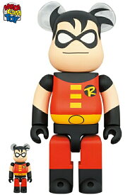 【メディコム・トイ公式】BE@RBRICK ROBIN (THE NEW BATMAN ADVENTURES) 100％ & 400％ ベアブリック MEDICOM TOY メディコムトイ フィギュア コレクションフィギュア ギフト プレゼント