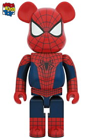 【メディコム・トイ公式】BE@RBRICK THE AMAZING SPIDER-MAN スパーダーマン SPIDERMAN 1000％ ベアブリック MEDICOM TOY メディコムトイ フィギュア コレクションフィギュア ギフト プレゼント MARVEL マーベル
