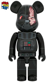 【メディコム・トイ公式】BE@RBRICK DARTH VADER(TM) DAMAGE Ver. (OBI-WAN KENOBI Ver.) 1000％ スターウォーズ STAR WARS 人気 おもちゃ インテリア グッズ ベアブリック MEDICOM TOY メディコムトイ フィギュア コレクションフィギュア ギフト プレゼント