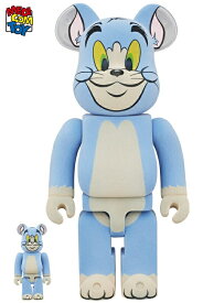 【メディコム・トイ公式】BE@RBRICK TOM（Classic Color） FLOCKY Ver. 100％ & 400％ (TOM AND JERRY) トムとジェリー ベアブリック MEDICOM TOY メディコムトイ フィギュア コレクションフィギュア ギフト プレゼント
