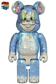 【メディコム・トイ公式】BE@RBRICK CRYSTAL DECORATE TOM (Classic Color) 400％ (TOM AND JERRY) ベアブリック MEDICOM TOY メディコムトイ フィギュア コレクションフィギュア ギフト プレゼント
