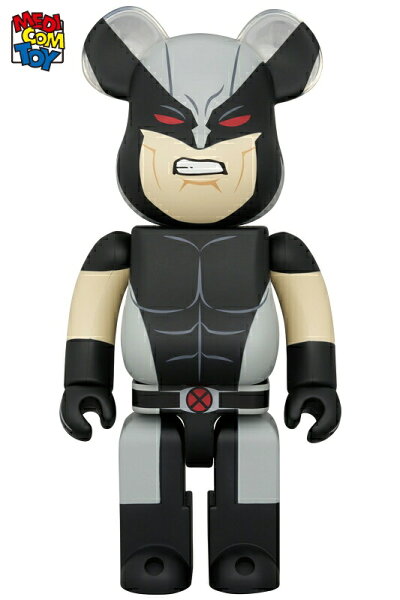 【メディコム・トイ公式】BE@RBRICK WOLVERINE 400％ (X-FORCE Ver.) ウルヴァリン MARVEL マーベル ベアブリック MEDICOM TOY メディコムトイ フィギュア コレクションフィギュア ギフト プレゼント
