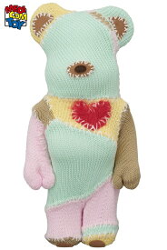 【メディコム・トイ公式】BE@RBRICK amok KNIT 400％ ベアブリック MEDICOM TOY メディコムトイ フィギュア コレクションフィギュア ギフト プレゼント