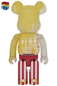 【メディコム・トイ公式】BE@RBRICK POPCORN BE@R 1000％ ベアブリック MEDICOM TOY メディコムトイ フィギュア コレクションフィギュア ギフト プレゼント