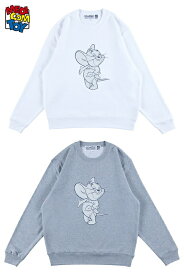 【メディコム・トイ公式】MLE＜TOM and JERRY＞ CREW NECK SWEATSHIRT(TUFFY) MEDICOM TOY LIFE ENTERTAINMENT メディコムトイ アパレル ファッション