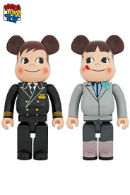 【メディコム・トイ公式】＜ANAオリジナル＞BE@RBRICK for ANA CAPTAIN ポコちゃん & CA10代目 ペコちゃん 1000％ 2体セット ベアブリック MEDICOM TOY メディコムトイ フィギュア コレクションフィギュア ギフト プレゼント