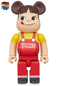 【メディコム・トイ公式】BE@RBRICK ペコちゃん（オーバーオール）赤 400％ ベアブリック MEDICOM TOY メディコムトイ フィギュア コレクションフィギュア ギフト プレゼント
