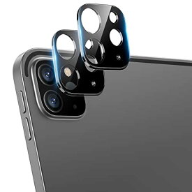ESR カメラフィルム iPad Pro 12.9/11インチ (2022/2021/2020) 対応 9H 強化ガラスレンズ保護 傷防止 HDクラリティ 3D フルカバー 2枚入り