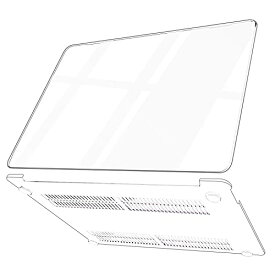 【M2/M1 チップモデル】TOWOOZ MacBook Pro ケース 13インチ 薄型 排熱口設計 耐衝撃性 全面保護 ハードケース 2018-2022 MacBook Pro 13 ケース A2338/A2289/A2251/A1706/A1708/A1989/A2151 対応（クリア)