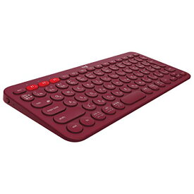 ロジクール ワイヤレスキーボード 無線 キーボード 薄型 小型 K380RD Bluetooth ワイヤレス Windows Mac iOS Android Chrome K380 国内正規品