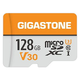 Gigastone マイクロSDカード 128GB SDアダプタ付き U3 C10 95MB/S Gopro アクションカメラ スポーツカメラ SDXC 4K Ultra HD ビデオ 撮影