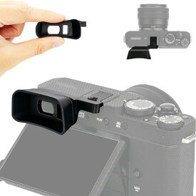 RA:アイカップ 接眼目当て 接眼レンズ 延長型 Fujifilm X-E4 Fuji XE4 カメラ 対応 ホットシュー装着 ファインダー 保護