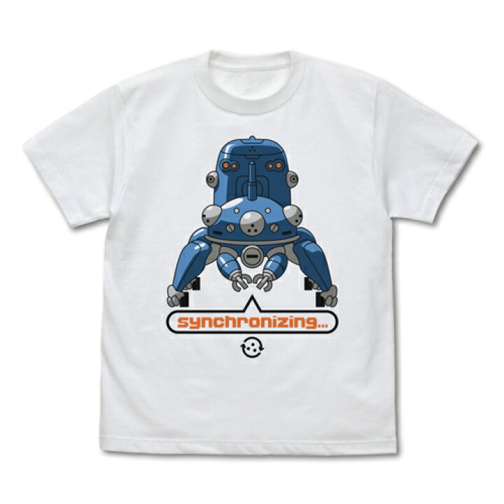 楽天市場 送料無料対象商品 コスパ 攻殻機動隊 Stand Alone Complex タチコマと同期中 Tシャツ White ネコポス ゆうパケット対応 ｐｒｏｊｅｃｔ ｃｏｒｅ