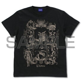 【送料無料対象商品】コスパ 進撃の巨人 九つの巨人 Tシャツ BLACK【ネコポス/ゆうパケット対応】【6月再販予定 予約商品】