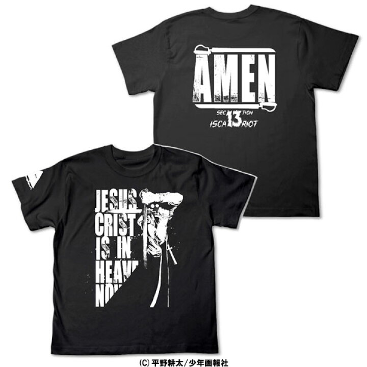 楽天市場 送料無料対象商品 コスパ Hellsing アンデルセン ｔシャツ ブラック ネコポス ゆうパケット対応 ｐｒｏｊｅｃｔ ｃｏｒｅ