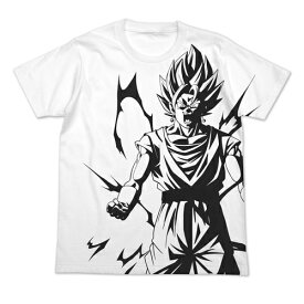 【送料無料対象商品】コスパ ドラゴンボールZ ベジット オールプリントTシャツ WHITE【ネコポス/ゆうパケット対応】【7月再販予定 予約商品】