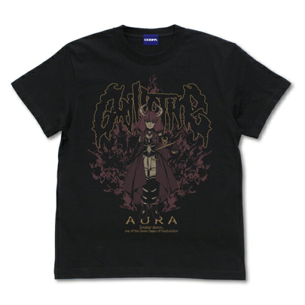 【送料無料対象商品】コスパ 葬送のフリーレン アウラ Tシャツ BLACK【ネコポス/ゆうパケット対応】【11月再販予定 予約商品】