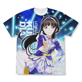 【送料無料対象商品】コスパ ラブライブ！サンシャイン!!The School Idol Movie Over the Rainbow　黒澤ダイヤ フルグラフィックTシャツ Over the Rainbow Ver. WHITE【ネコポス/ゆうパケット対応】