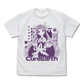 【送料無料対象商品】コスパ ヒーリングっど プリキュア　キュアアース Tシャツ WHITE【ネコポス/ゆうパケット対応】