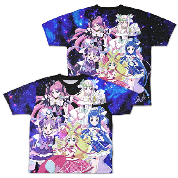 【送料無料対象商品】コスパ キミとアイドルプリキュア♪ キミとアイドルプリキュア♪ 両面フルグラフィックTシャツ【ネコポス/ゆうパケット対応】
