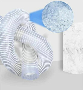 集塵機用 フレキシブルホース 65mm ホース バンド 集じん機 パーツ ダクトホース 集塵ホース 耐摩耗 排気ホース 静電気防止 ホース 耐熱 防水