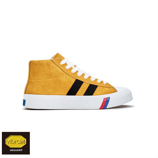 【PRO-Keds 公式】ROYAL PLUS SUEDE HI【プロケッズ 公式】ロイヤル プラス スエード ハイ PRO-Keds プロケッズ シューズ・靴 スニーカー  マスタード