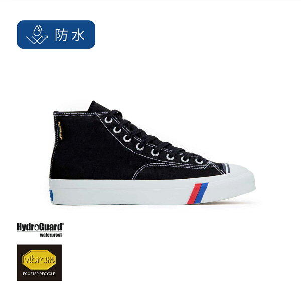 【PRO-Keds 公式】ROYAL AMERICA HI WP【プロケッズ 公式】ロイヤル アメリカ ハイ  ウォータープルーフ PRO-Keds プロケッズ シューズ・靴 スニーカー  ブラック