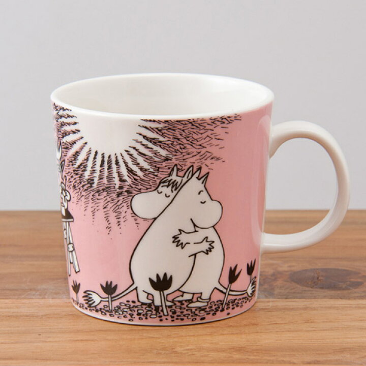 楽天市場】アラビア ムーミン マグ ラブ ピンク / ARABIA Moomin 