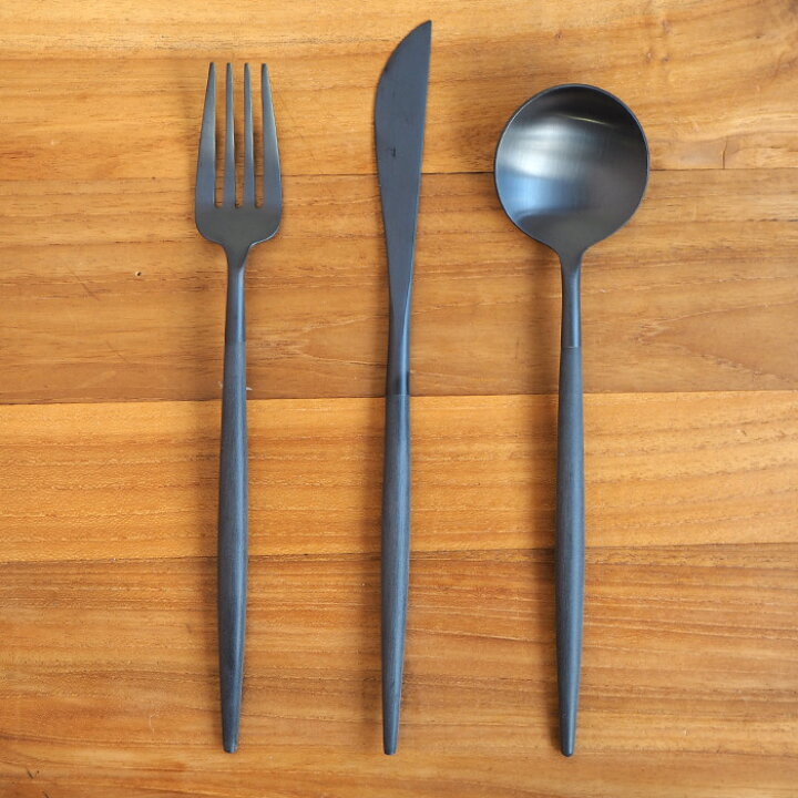 楽天市場】□クチポール ゴア・ブラック ブラック ディナーセット 3PCS 