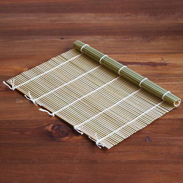 低廉 日本製 国産 手作り 竹製 通常便なら送料無料 巻き簾 まきす 25.2×24.6cm 京巻きす 2点までネコポス可 節分 恵方巻き 恵方巻 のり巻き